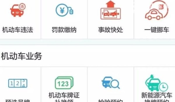 12123可以换行驶证副页打满