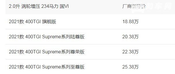 荣威imax8报价及图片 2021款荣威imax8仅售18万