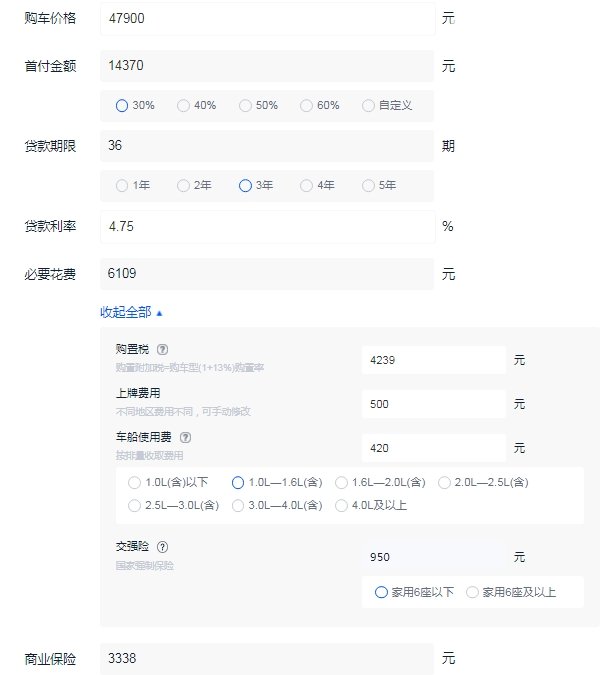 奇瑞瑞虎3x价格多少钱 瑞虎3x落地大概多少钱(全款落地最低5万)