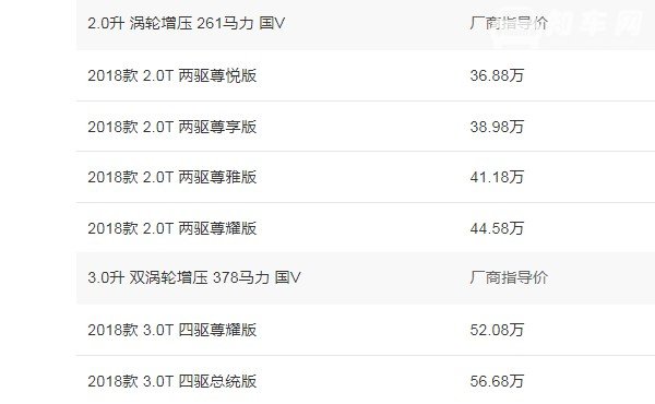 林肯大陆3.0汽车报价及图片 林肯大陆3.0售价52万