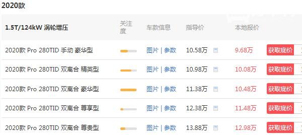 奔腾t77裸车价多少钱 一汽奔腾t77九万一台