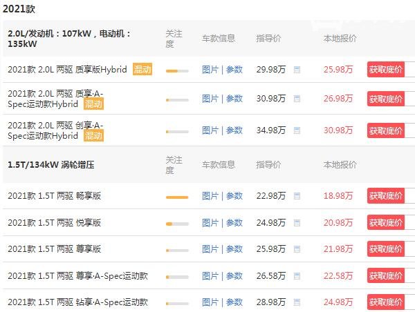 讴歌cdx优惠6万 2021款讴歌cdx最新优惠4万元