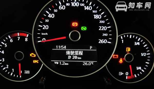 仪表盘感叹号红灯