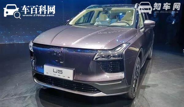 爱驰u5续航里程 官方综合里程405km/503km/600km（实测大致在385km/460km/563km）