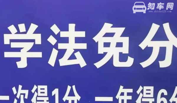 学法免分要先处理违章吗