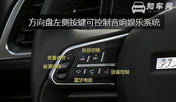 哈弗f7方向盘按键图解 详细的方向盘按键讲解