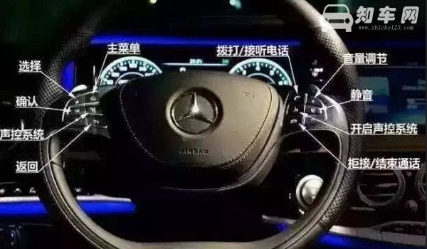 奔驰gla200按键功能图解 丰富的功能按键讲解