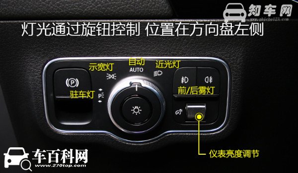 奔驰gla200按键功能图解 丰富的功能按键讲解