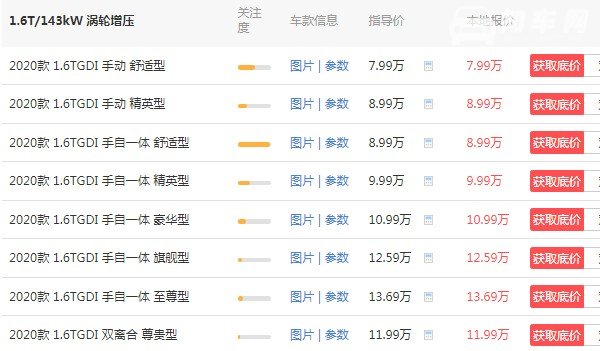海马8s多少钱一辆 海马8s最低价格(最低仅售7万元)
