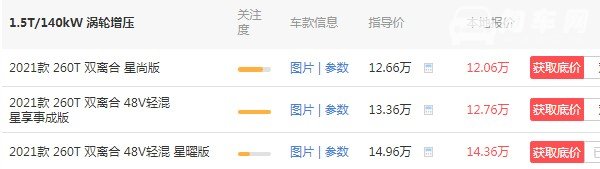 启辰星2021款报价 启辰星多少钱一辆(售价12万一辆)