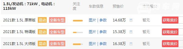 wey玛奇朵价格 wey玛奇朵多少钱(2021款仅售14万)