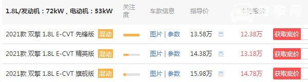 丰田卡罗拉2021款报价及图片 丰田卡罗拉最新价格(2021款售价12万)