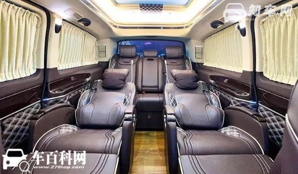 奔驰v260商务车报价 2021款售价47万(车身长达5.4米)