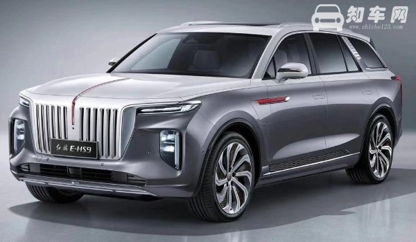 红旗e-hs9报价及图片2021款 红旗e-hs9最新款最低多少钱可以落地（大概60.69万元起）