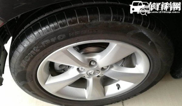 雷克萨斯rx轮胎尺寸 rx轮胎型号多少(235/55 r20)