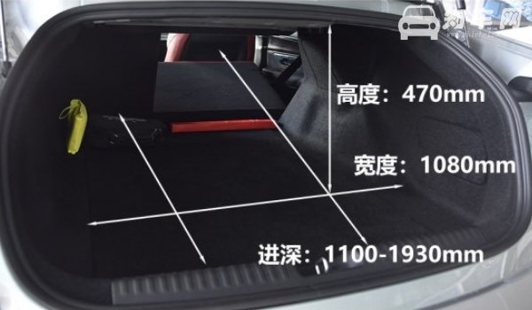 小鹏p7尺寸长宽高多少 小鹏p7后备箱尺寸多少（常规容积440L）