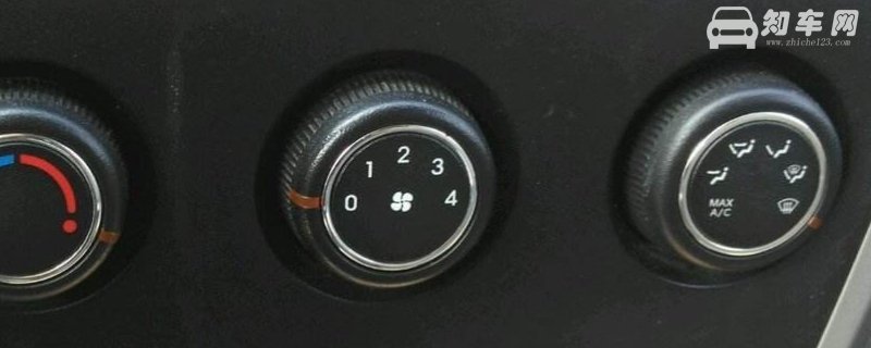 汽车空调只能吹正面不能切换