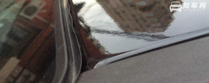 挡风玻璃贴膜10天了还有水纹